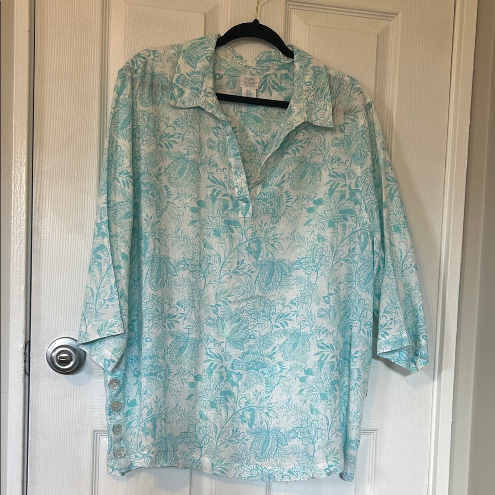 Sigrid Olsen Floral Tunic